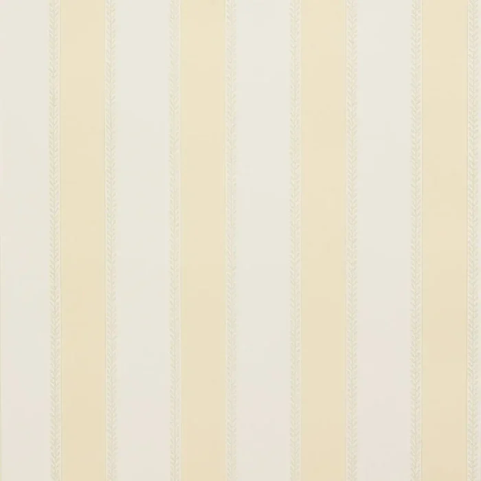Graycott Stripe Wallpaper - Yellow fabric swatch 07190-03