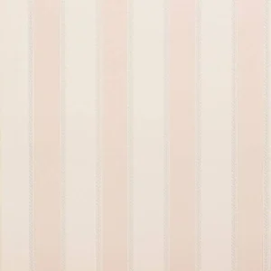 pink striped wallpaper from colefax & fowler