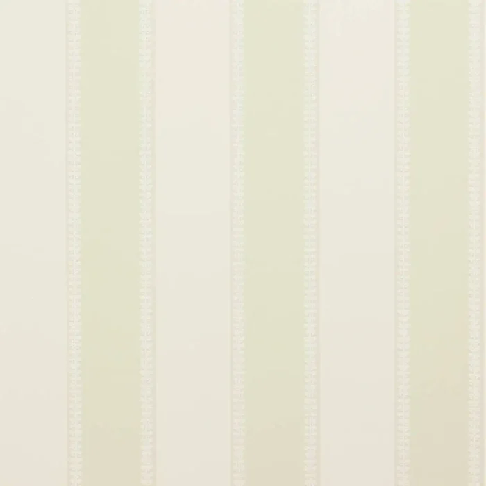 Hume Stripe Wallpaper - Leaf fabric swatch 07189-06