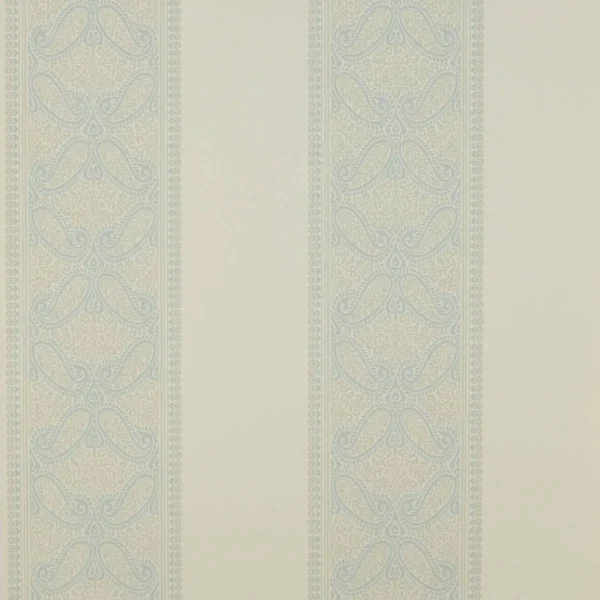 Verney Stripe Wallpaper - Old Blue by blue striped wallpaper from colefax & fowler