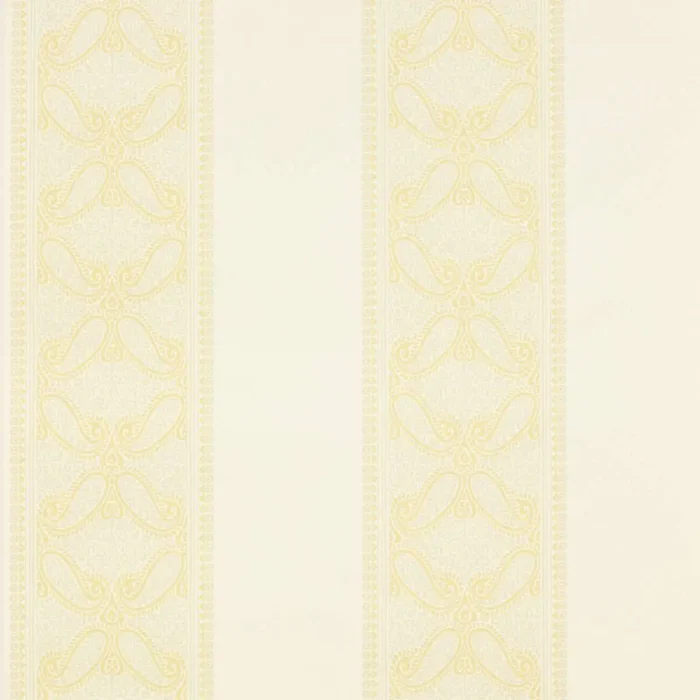 Verney Stripe Wallpaper - Gold fabric swatch 07186-02