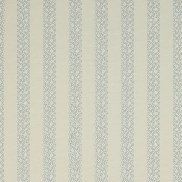blue striped wallpaper from colefax & fowler