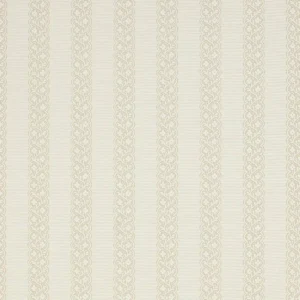 brown striped wallpaper from colefax & fowler
