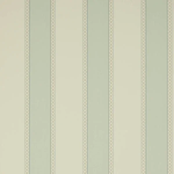 blue striped wallpaper from colefax & fowler