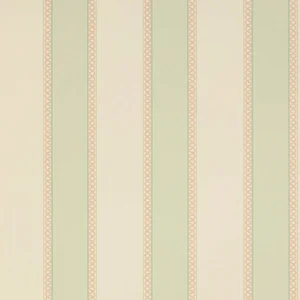 green striped wallpaper from colefax & fowler