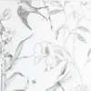 black-grey animal wallpaper from designers guild