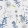 blue botanical wallpaper from designers guild
