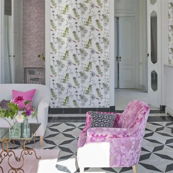 Acanthus Wallpaper - Ivory by Acanthus Wallpaper - Ivory from