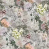 multicolour botanical wallpaper from designers guild