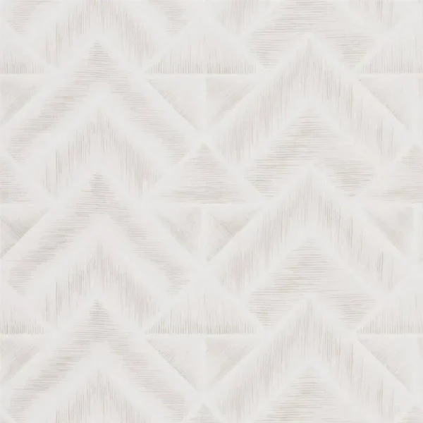 Mandora Wallpaper - Ivory by brown geometric wallpaper from designers guild