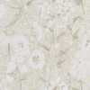 brown botanical wallpaper from designers guild