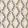 brown geometric wallpaper from designers guild