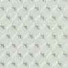 green geometric wallpaper from designers guild
