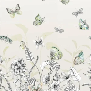 multicolour animal wallpaper from designers guild