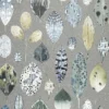 black-grey botanical wallpaper from designers guild