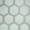 blue geometric wallpaper from designers guild