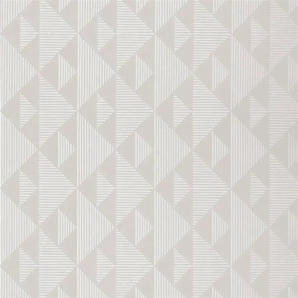 blue geometric wallpaper from designers guild
