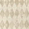 brown geometric wallpaper from designers guild