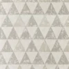 black-grey geometric wallpaper from designers guild