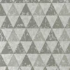 black-grey geometric wallpaper from designers guild