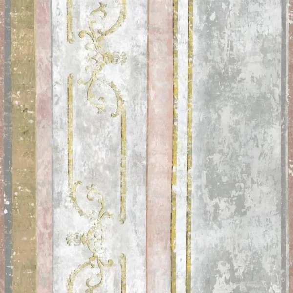Foscari Fresco Scene 1 Wallpaper - Tuberose by multicolour misc wallpaper from designers guild