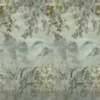 black-grey botanical wallpaper from designers guild