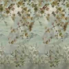 black-grey botanical wallpaper from designers guild