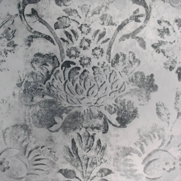 Damasco Wallpaper - Slate by black-grey traditional wallpaper from designers guild