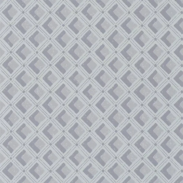 Amsee Geometric Wallpaper - Portcullis by black-grey geometric wallpaper from designers guild