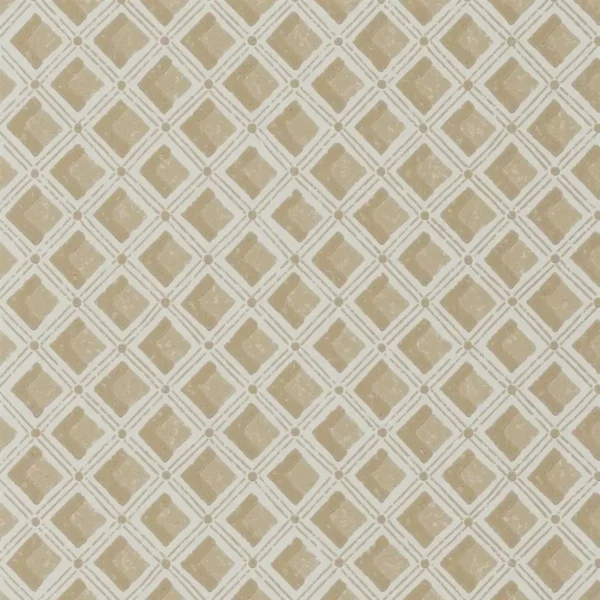 neutral geometric wallpaper from designers guild