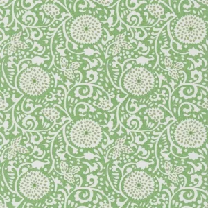 green botanical wallpaper from designers guild