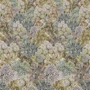 green botanical wallpaper from designers guild