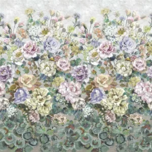 multicolour botanical wallpaper from designers guild