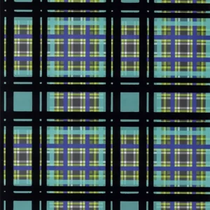 green geometric wallpaper from designers guild