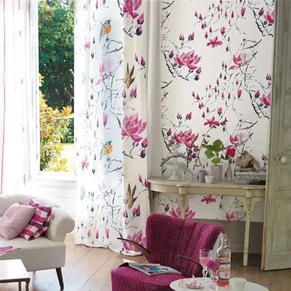 Madame Butterfly Wallpaper - Peony by Madame Butterfly Wallpaper - Peony from