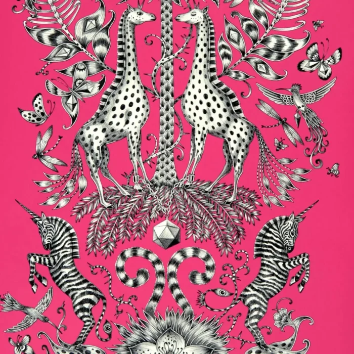 Kruger Wallpaper - Magenta swatch
