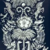 black-grey animal wallpaper from emma shipley