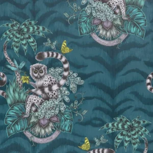 blue animal wallpaper from emma shipley