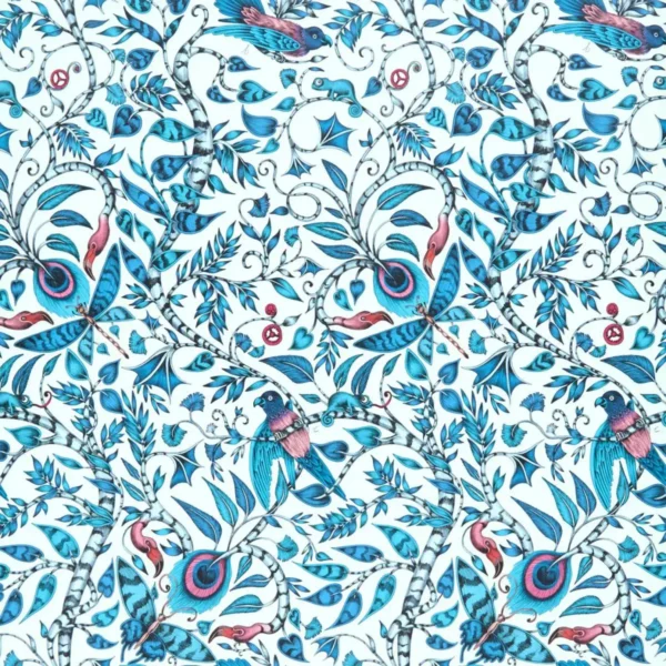 blue animal wallpaper from emma shipley