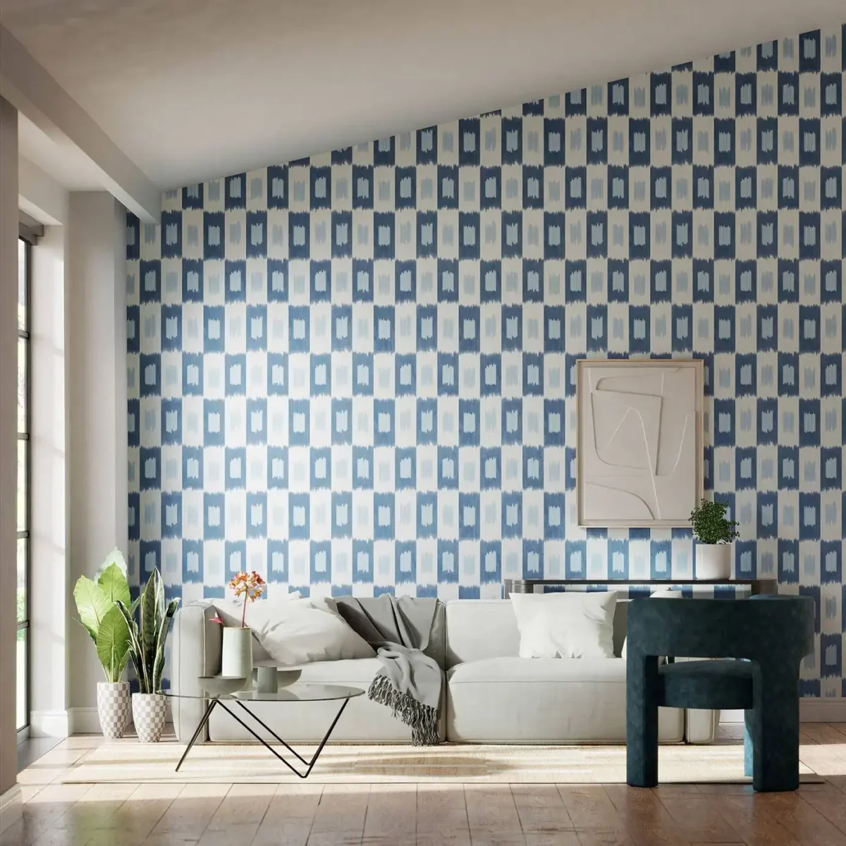 Shiruku Wallpaper - Wild Water / Azul / Exhale by Shiruku Wallpaper - Wild Water / Azul / Exhale from