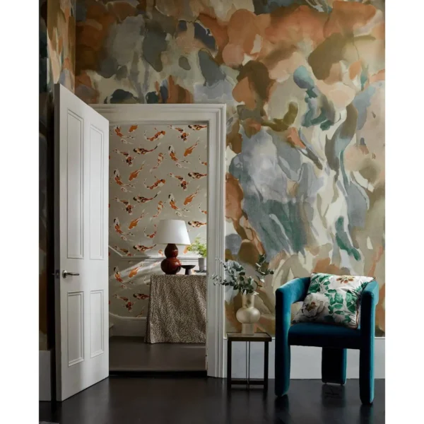 Foresta Wallpaper - Ethereal / Parchment by Foresta Wallpaper - Ethereal / Parchment from