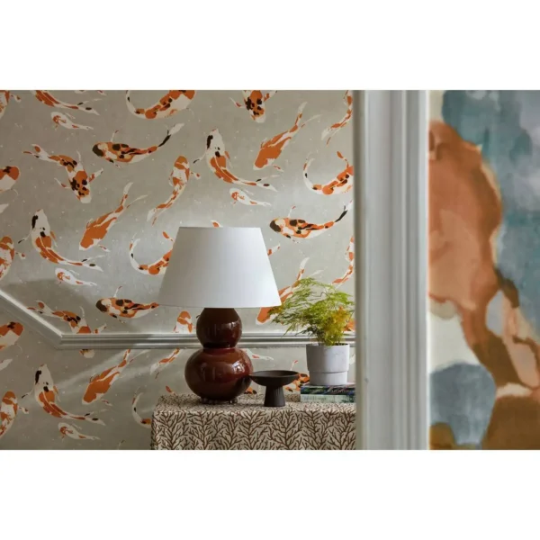 Wood Frog Wallpaper - Wild Water / Chalk from