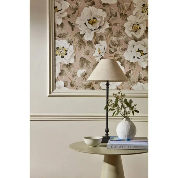 Florent Wallpaper - Positano / Maple / Graphite by Florent Wallpaper - Positano / Maple / Graphite from