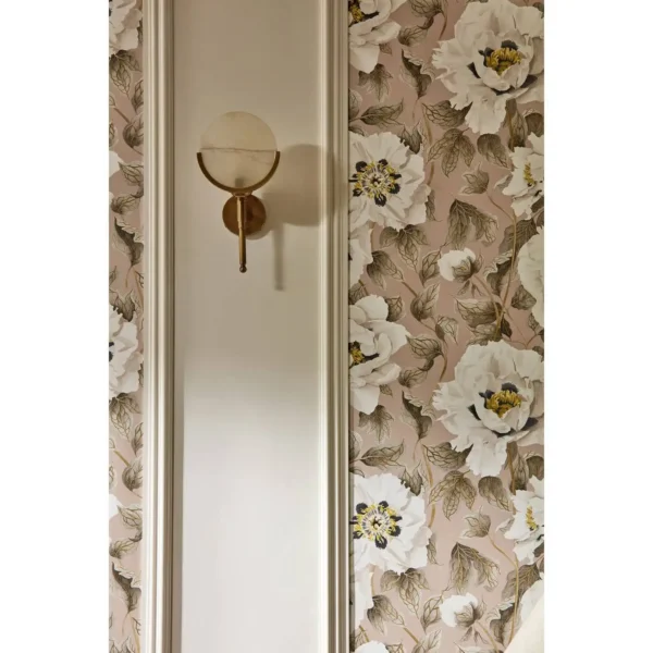 Florent Wallpaper - Positano / Maple / Graphite by Florent Wallpaper - Positano / Maple / Graphite from
