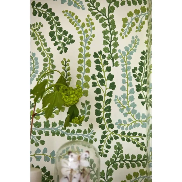 Fayola Wallpaper - Clover / Chalk from