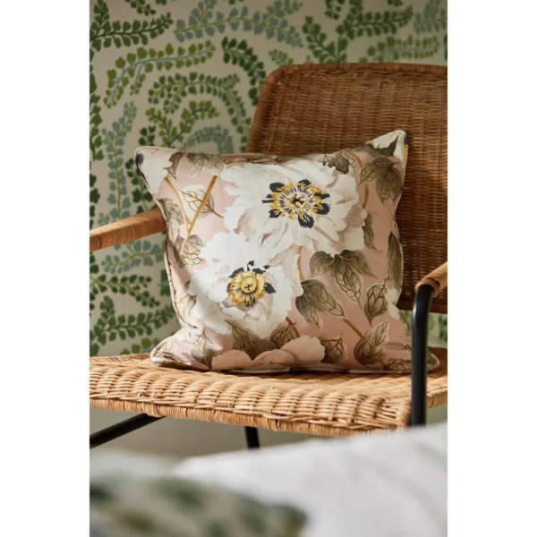 Sunstone Wallpaper - Positano / Chocolate / Pistachio by Sunstone Wallpaper - Positano / Chocolate / Pistachio from