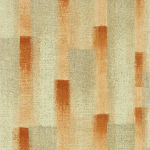 Suzuri Wallpaper - Cayenne by brown striped wallpaper from harlequin
