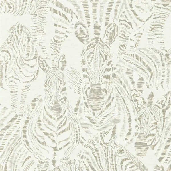 Nirmala Wallpaper - Gilver / Oyster by Nirmala Wallpaper - Gilver / Oyster from