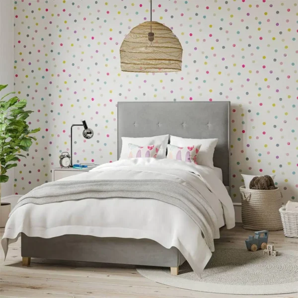 Bon Bon Wallpaper - Raspberry / Grape / Blossom from