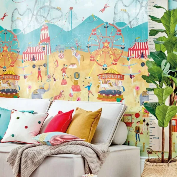 Lifes a Circus Wallpaper - Carousel from